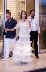 HALEY LU RICHARDSON at Hotel Martinez at 74th Cannes Film Festival 07/10/2021