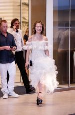 HALEY LU RICHARDSON at Hotel Martinez at 74th Cannes Film Festival 07/10/2021