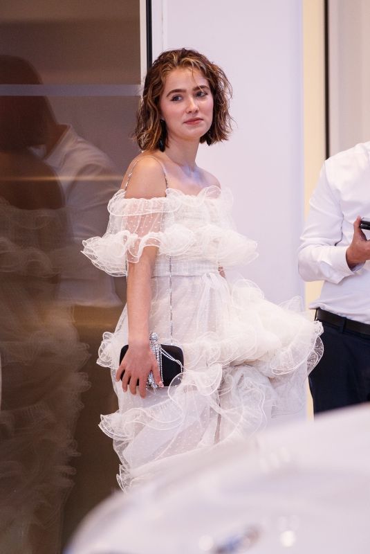 HALEY LU RICHARDSON at Hotel Martinez at 74th Cannes Film Festival 07/10/2021