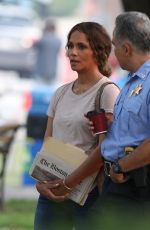 HALLE BERRY on the set of The Mothership in Norwood 07/20/2021