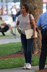 HALLE BERRY on the set of The Mothership in Norwood 07/20/2021