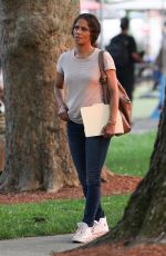 HALLE BERRY on the set of The Mothership in Norwood 07/20/2021