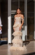 HANA CROSS and CHIRA SAMPAIO at Hotel Martinez at 74th Cannes Film Festival 07/14/2021