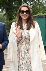 HAYLEY ATWELL, POM KLEMENTIEF and Tom Cruise at Wimbledon Championships in London 07/10/2021