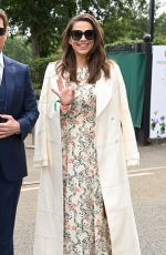 HAYLEY ATWELL, POM KLEMENTIEF and Tom Cruise at Wimbledon Championships in London 07/10/2021