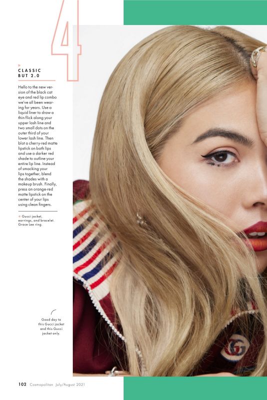 HAYLEY KIYOKO in Cosmopolitan Magazine, July/August 2021