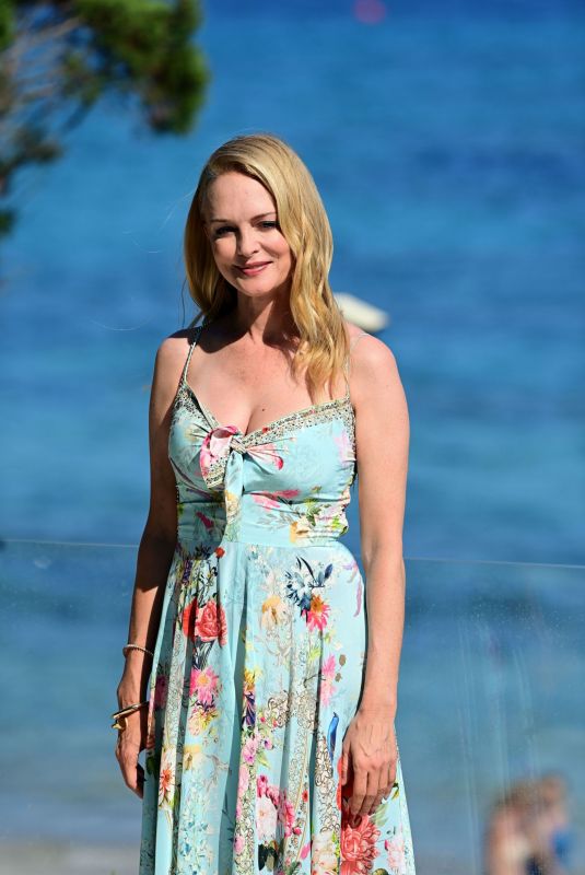 HEATHER GRAHAM at Filming Italy Festival Photocall in Santa Margherita di Pula 07/23/2021