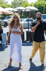 HEIDI KLUM and Tom Kaulitz at Fred Segal in West Hollywood 07/03/2021