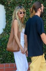 HEIDI KLUM and Tom Kaulitz at Fred Segal in West Hollywood 07/03/2021