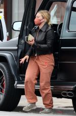 HILARY DUFF Out and About in Los Angeles 07/26/2021