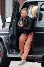 HILARY DUFF Out and About in Los Angeles 07/26/2021