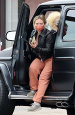 HILARY DUFF Out and About in Los Angeles 07/26/2021