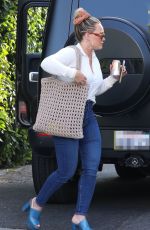 HILARY DUFF Out and About in West Hollywood 07/13/2021