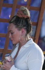 HILARY DUFF Out and About in West Hollywood 07/13/2021