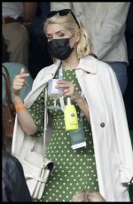 HOLLY WILLOGHBY at Wimbledon Tennis Championship in London 07/05/2021