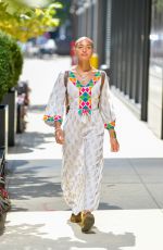 INDYA MOORE Out and About in New York 07/24/2021