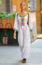 INDYA MOORE Out and About in New York 07/24/2021
