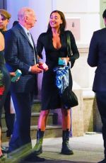 IRINA SHAYK at Hunt & Fish Club in New York 07/21/2021