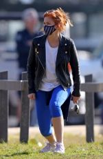 ISLA FISHER Out at a Park in Sydney 07/08/2021
