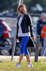 ISLA FISHER Out at a Park in Sydney 07/08/2021