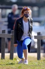 ISLA FISHER Out at a Park in Sydney 07/08/2021