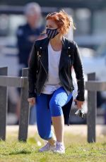 ISLA FISHER Out at a Park in Sydney 07/08/2021