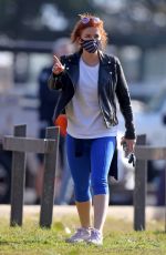 ISLA FISHER Out at a Park in Sydney 07/08/2021