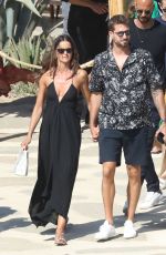 IZABEL GOULART and Kevin Trapp Out on Mykonos 07/16/2021