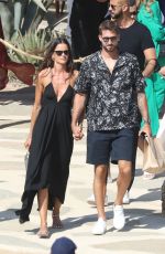 IZABEL GOULART and Kevin Trapp Out on Mykonos 07/16/2021