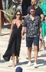 IZABEL GOULART and Kevin Trapp Out on Mykonos 07/16/2021