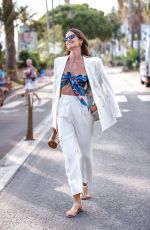 IZABEL GOULART Out on Croisette at 74th Cannes Film Festival 07/06/2021