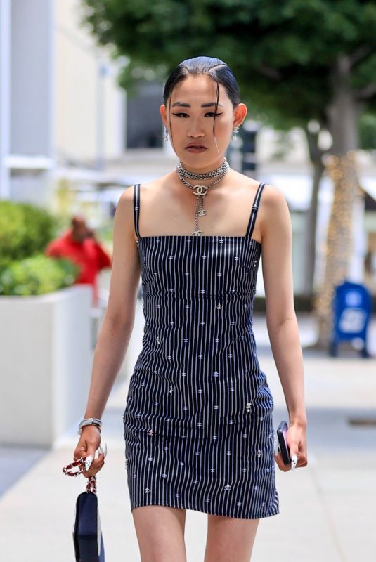 JAIME XIE Out and About in Beverly Hills 07/13/2021