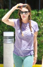 JANICE DICKINSON Leaves a Gym in Los Angeles 06/30/2021