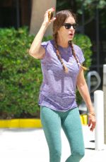 JANICE DICKINSON Leaves a Gym in Los Angeles 06/30/2021