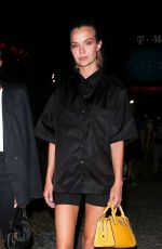 JASMINE TOOKES and JOSPEHINE SKRIVER Leaves Conor McGregor vs Dustin Poirier Fight in Las Vegas 07/10/2021