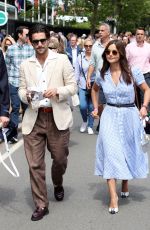 JENNA LOUISE COLEMAN Arrives at Wimbledon Tennis Tournament 07/09/2021