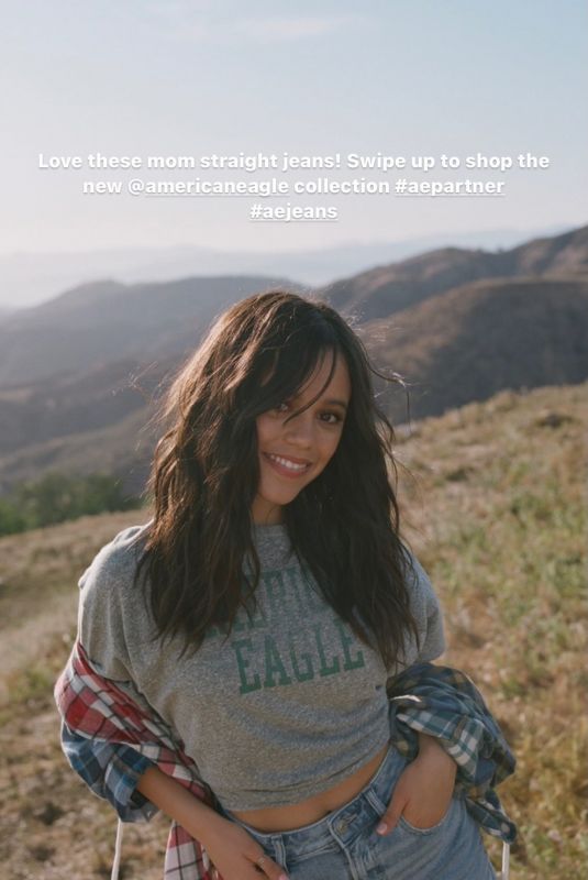 JENNA ORTEGA for American Eagle, July 2021
