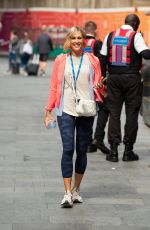 JENNI FALCONER at Global Radio Studios in London 07/27/2021