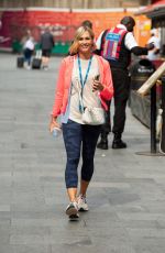 JENNI FALCONER at Global Radio Studios in London 07/27/2021