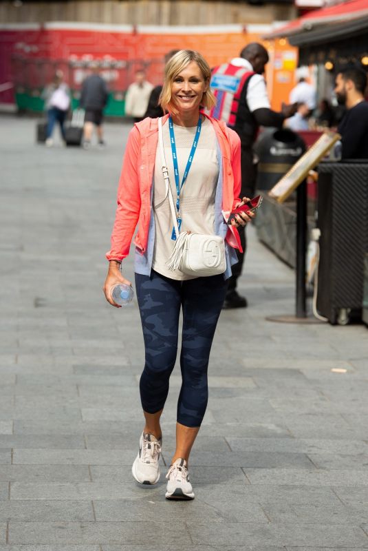 JENNI FALCONER at Global Radio Studios in London 07/27/2021