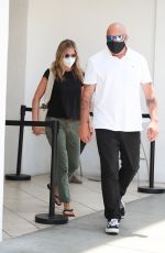 JENNIFER ANISTON Leaves Skincare Clinic in Beverly Hills 07/09/2021