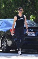 JENNIFER GARNER Out for Power Walk in Brentwood 07/21/2021