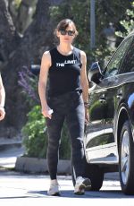 JENNIFER GARNER Out for Power Walk in Brentwood 07/21/2021