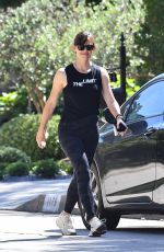 JENNIFER GARNER Out for Power Walk in Brentwood 07/21/2021
