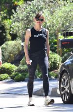 JENNIFER GARNER Out for Power Walk in Brentwood 07/21/2021
