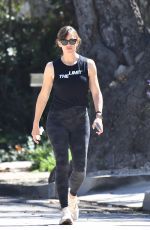 JENNIFER GARNER Out for Power Walk in Brentwood 07/21/2021