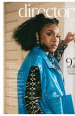 JENNIFER HUDSON in InStyle Magazine, August 2021