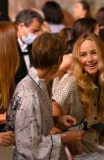 JENNIFER LAWRENCE at Christian Dior Show at Paris Fashion Week 07/05/2021