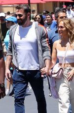 JENNIFER LOPEZ and Ben Affleck Out at Universal Studios in Los Angeles 07/02/2021
