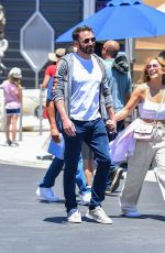 JENNIFER LOPEZ and Ben Affleck Out at Universal Studios in Los Angeles 07/02/2021
